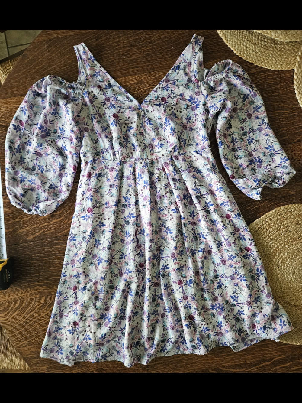 Disney Alice Through Looking Glass Colleen Atwood Floral Dress S